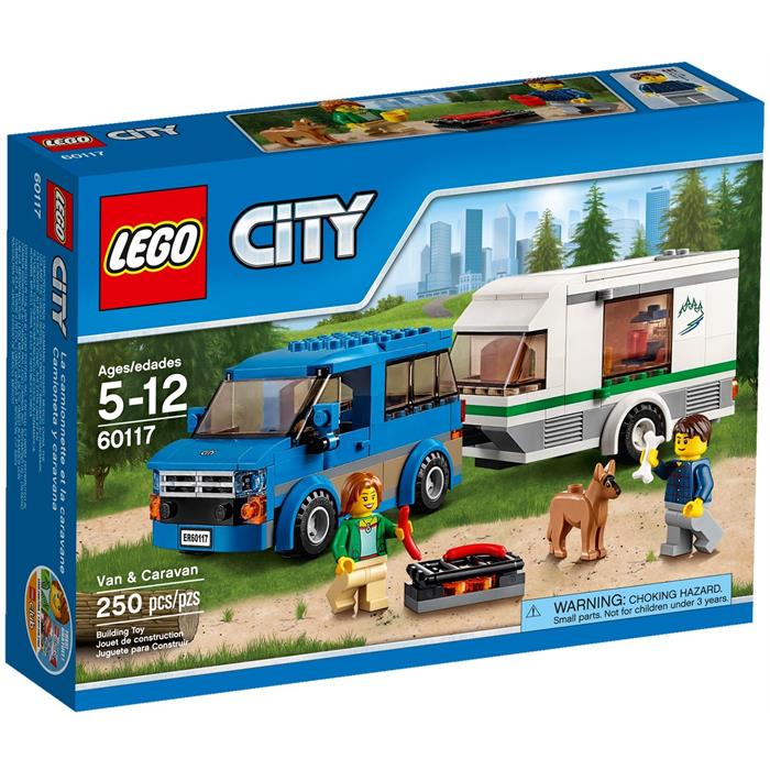 Lego City Van & Caravan