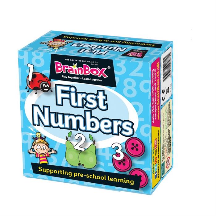 BrainBox İlk Sayılarım (First Numbers) (İngilizce)