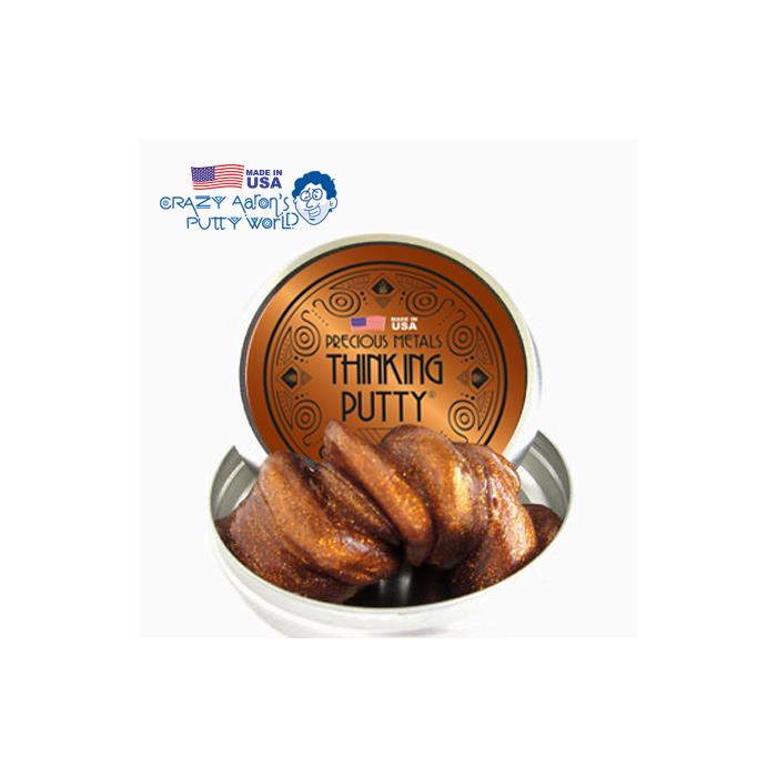 Crazy Aaron's Thinking Putty Copper Crush