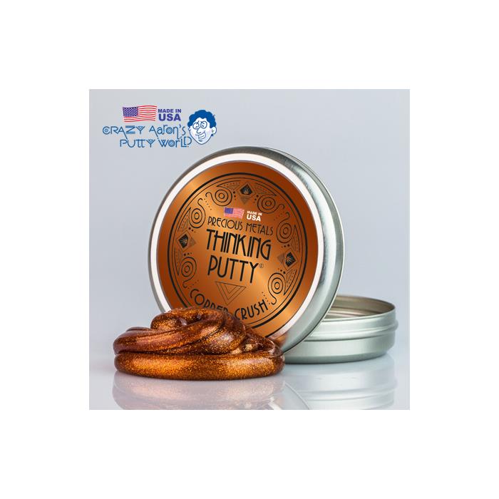 Crazy Aaron's Thinking Putty Copper Crush