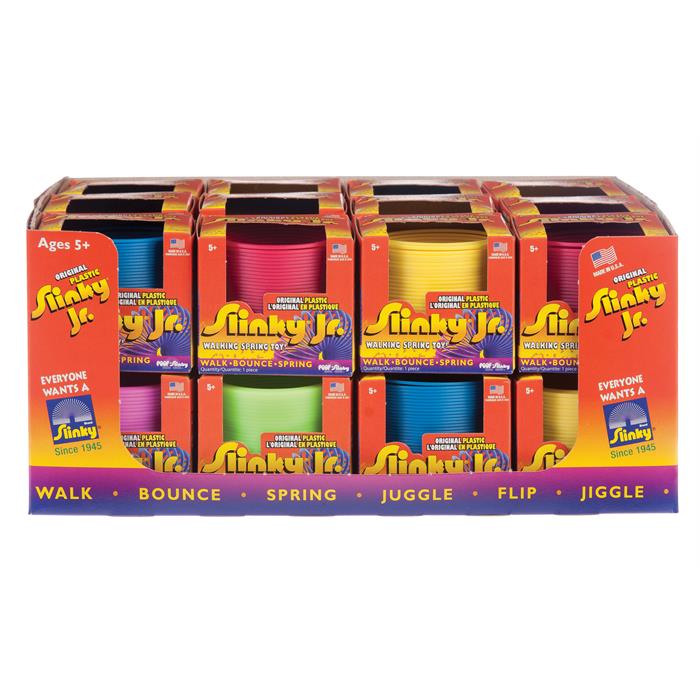 Slinky Küçük Boy Renkli Plastik Slinky