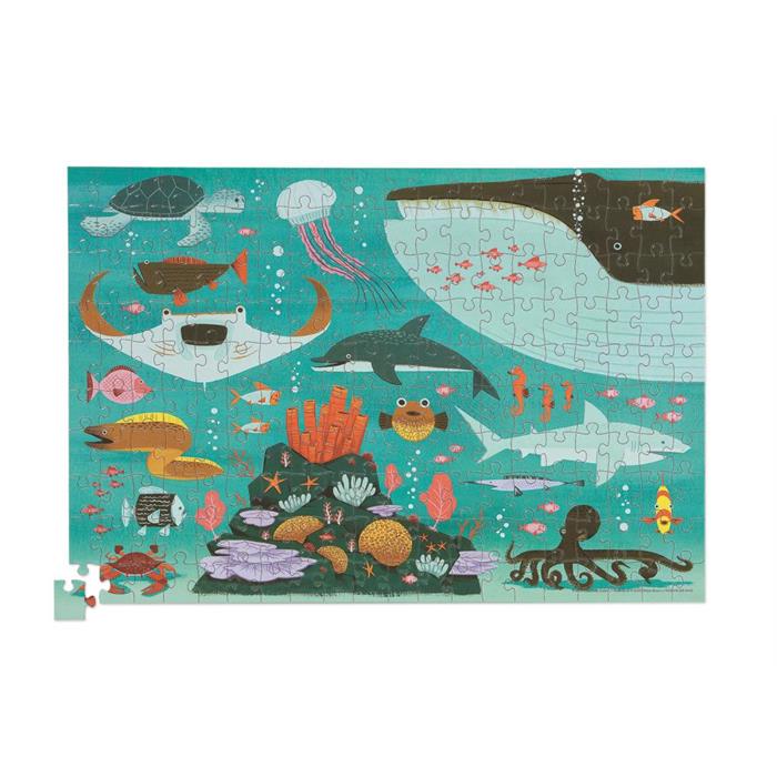 Crocodile Creek Poster Puzzle - Okyanus