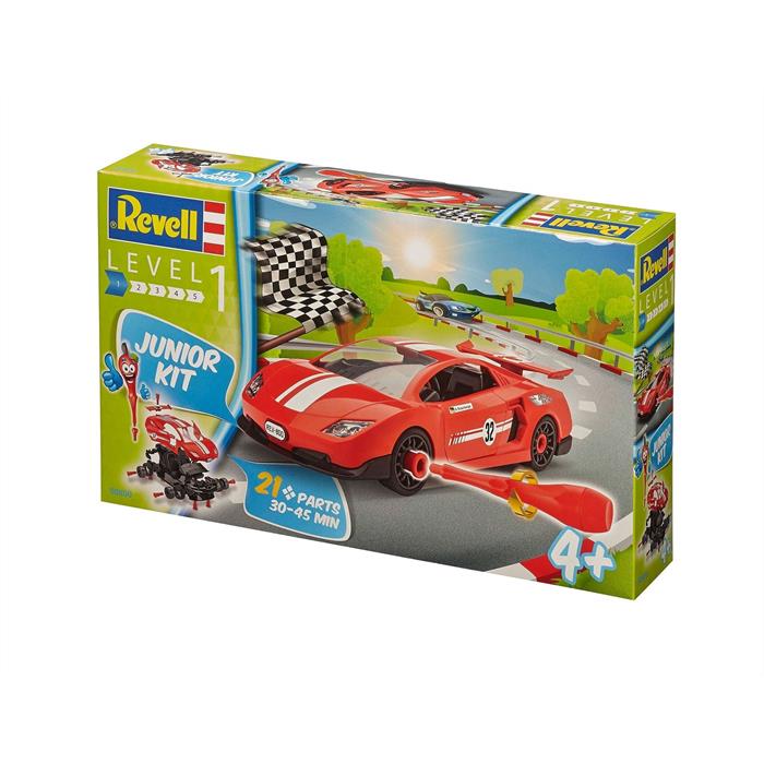 Revell Junior Kit - Kırmızı Yarış Arabası