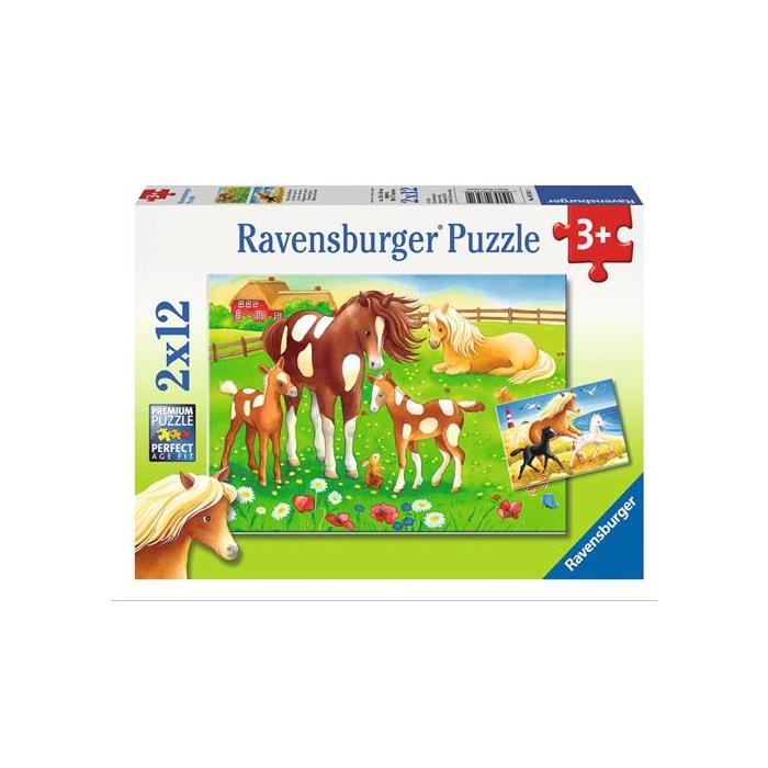 Ravensburger Atlar - 2x12P Puzzle