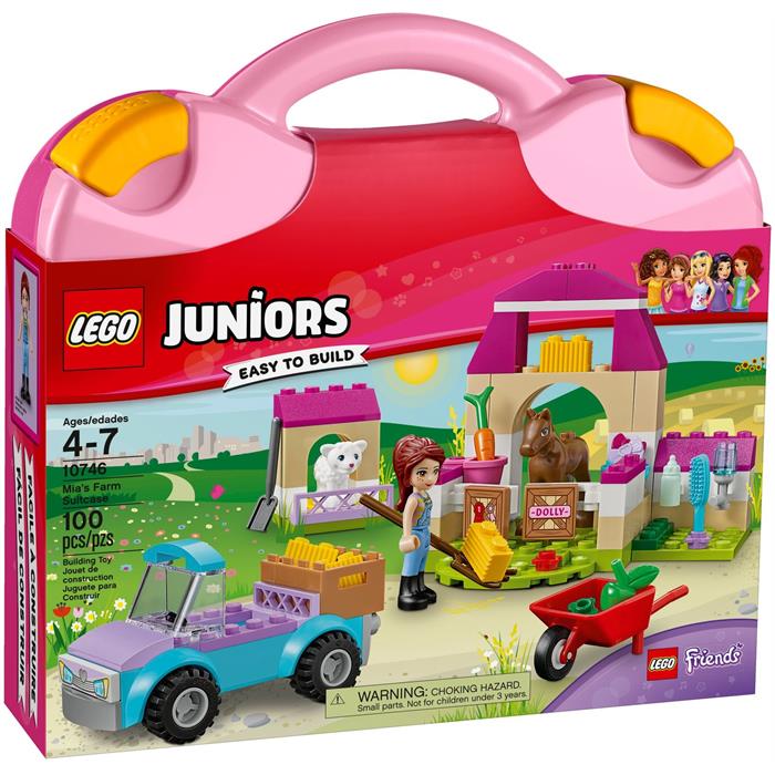 Lego 10746 Juniors Mia'nın Çiftlik Çantası