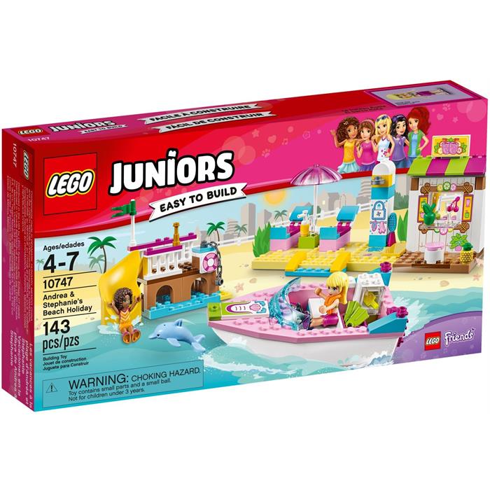Lego 10747 Juniors Andrea ve Stephanie'nin Plaj Tatili