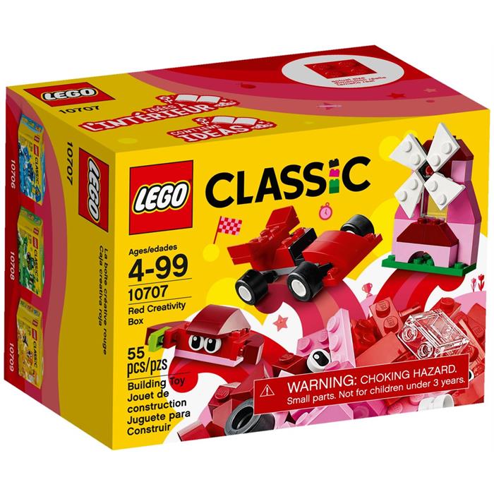 Lego 10707 Classic Kırmızı Yaratıcılık Kutusu