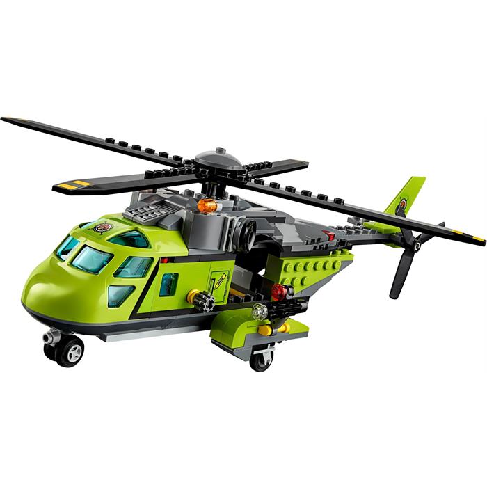 Lego 60123 City Volkan Malzeme Helikopteri