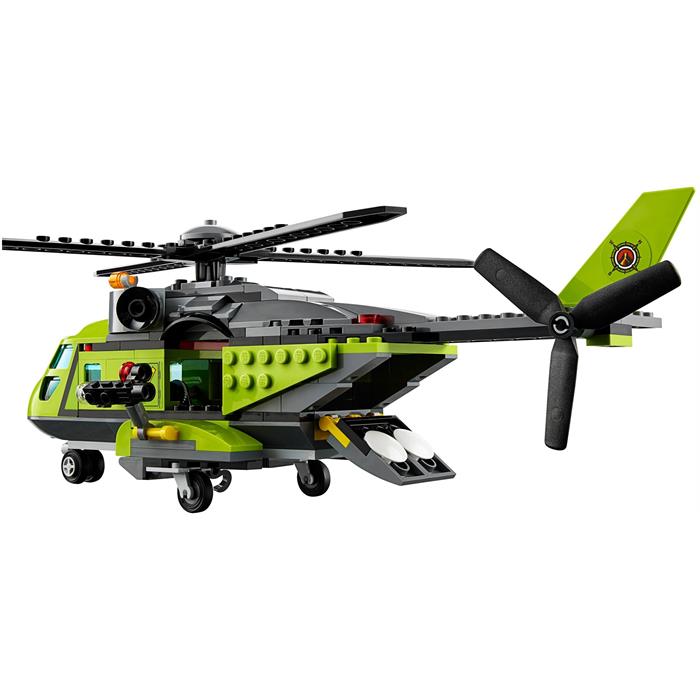 Lego 60123 City Volkan Malzeme Helikopteri