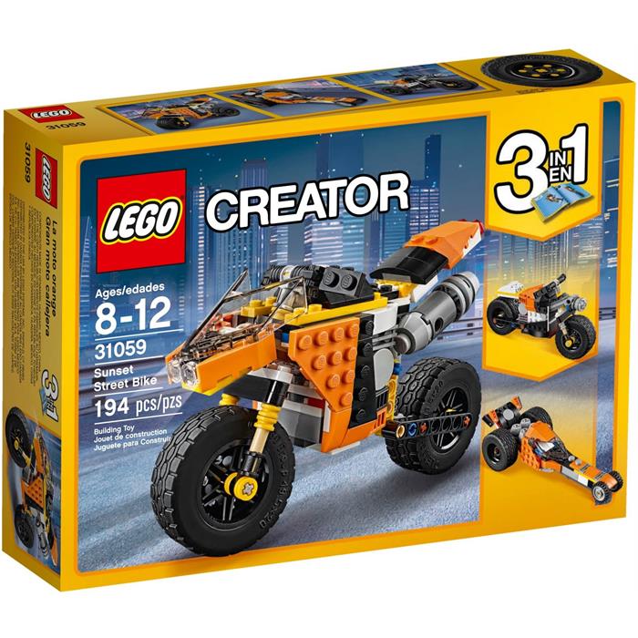 Lego 31059 Creator Günbatımı Sokak Motosikleti