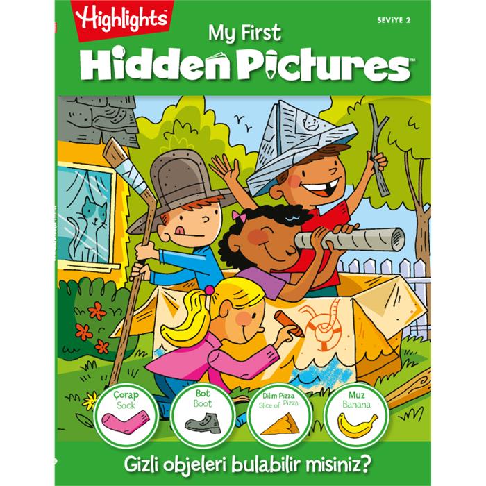 My First Hidden Pictures 4'lü Set
