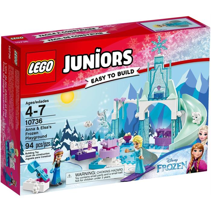 Lego 10736 Juniors Anna ve Elsa'nın Karlar Ülkesi Oyun Parkı