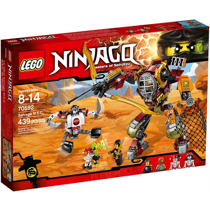 Lego 70592 Ninjago Kurtarma Zırhı MP25911 | Mucit Panda