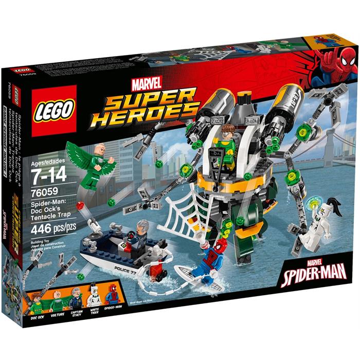 Lego 76059 DC Comics Super Heroes Spiderman Doc Ock'un Tuzağı
