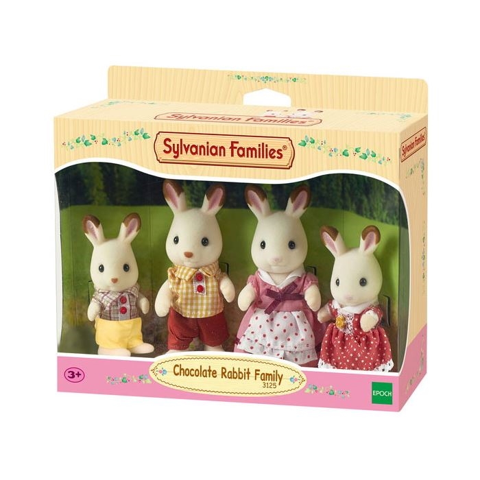 Sylvanian Families Çikolata Kulaklı Tavşan Ailesi  4150