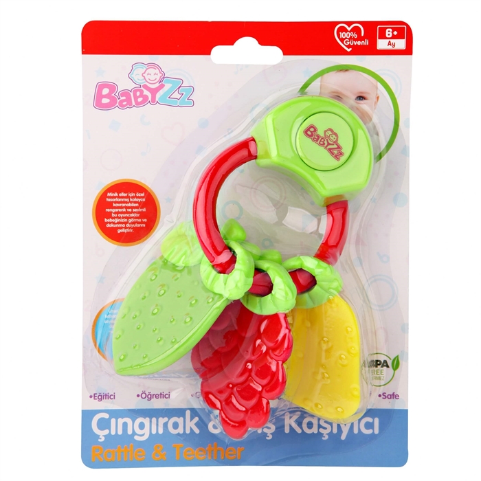 Kanz Babyzz Renkli Müzikli Meyve Dişlik