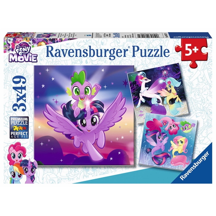 Ravensburger 3x49 Parçalı Puzzle My Little Pony - 080274