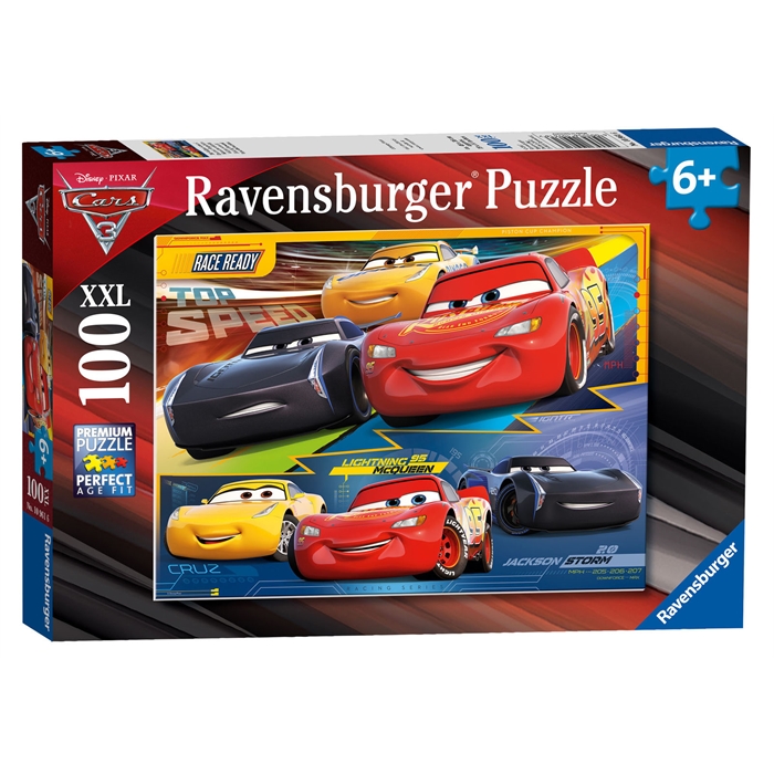 Ravensburger 100 Parçalı Puzzle Walt Disney Cars3 - 109616