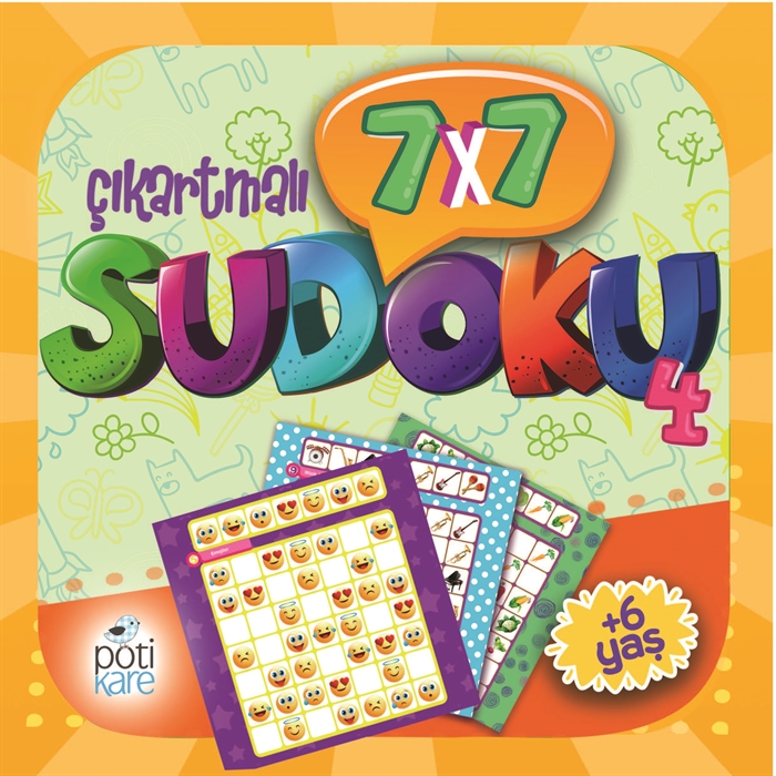 7X7 Çıkartmalı Sudoku - 4