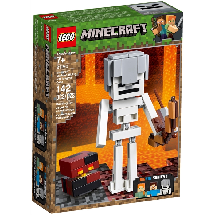 Lego 21150 Minecraft Skeleton with Magma Cube