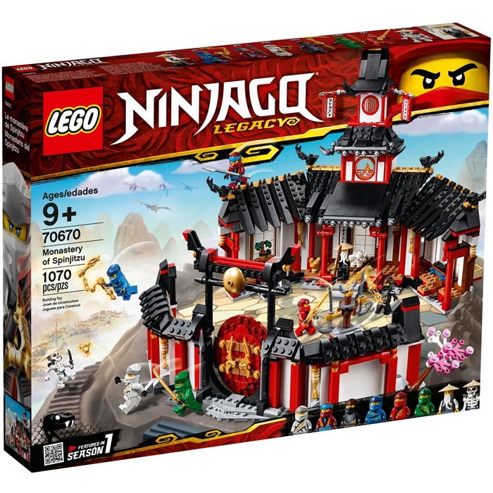 Lego 70670 Ninjago Monastery of Spinjitzu