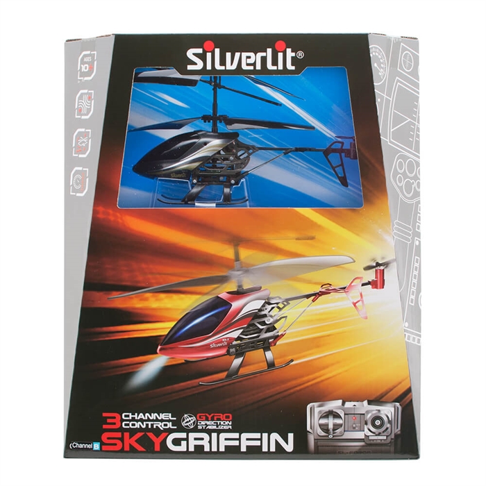 Silverlit Sky Griffin U.K Helikopter 3CH Gyro Gri