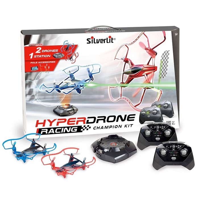 Silverlit HyperDrone Yarış Şampiyona Kiti 2.4G - 4CH Gyro - Çift Drone