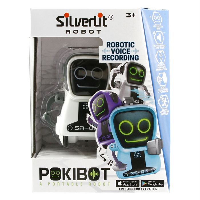 Silverlit Pokibot 88043 Robot Beyaz