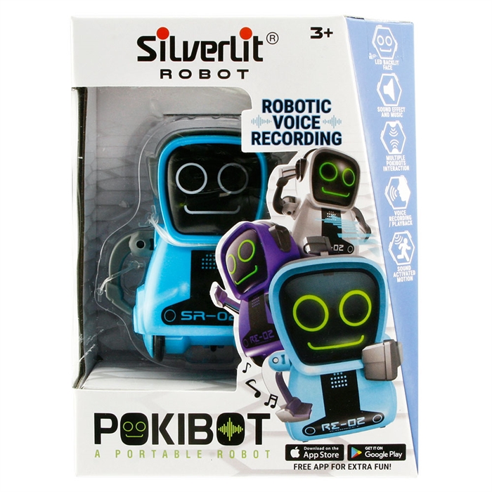 Silverlit Pokibot 88043 Robot Mavi