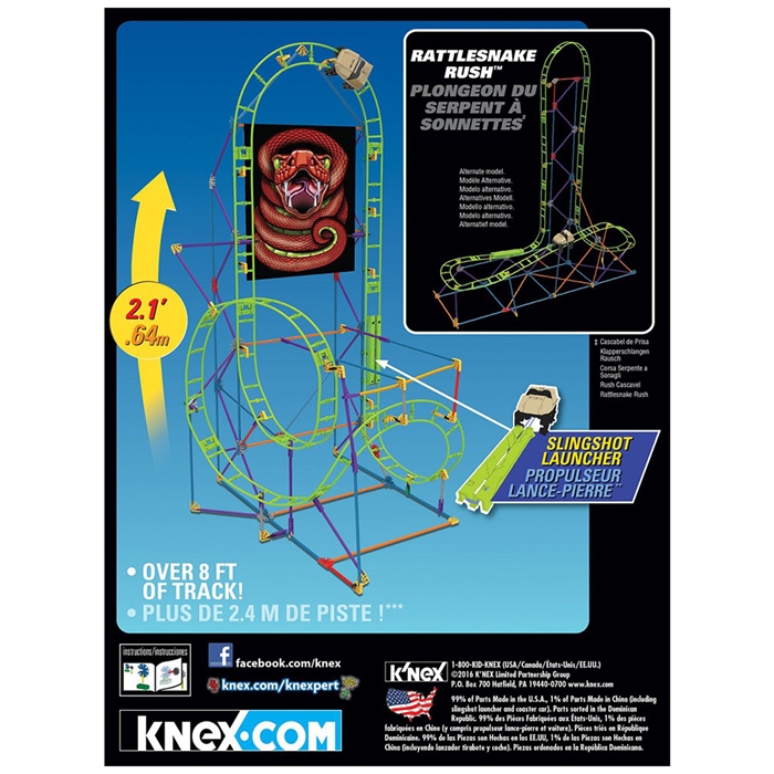 K'Nex Kobra Roller Coaster Hız Treni