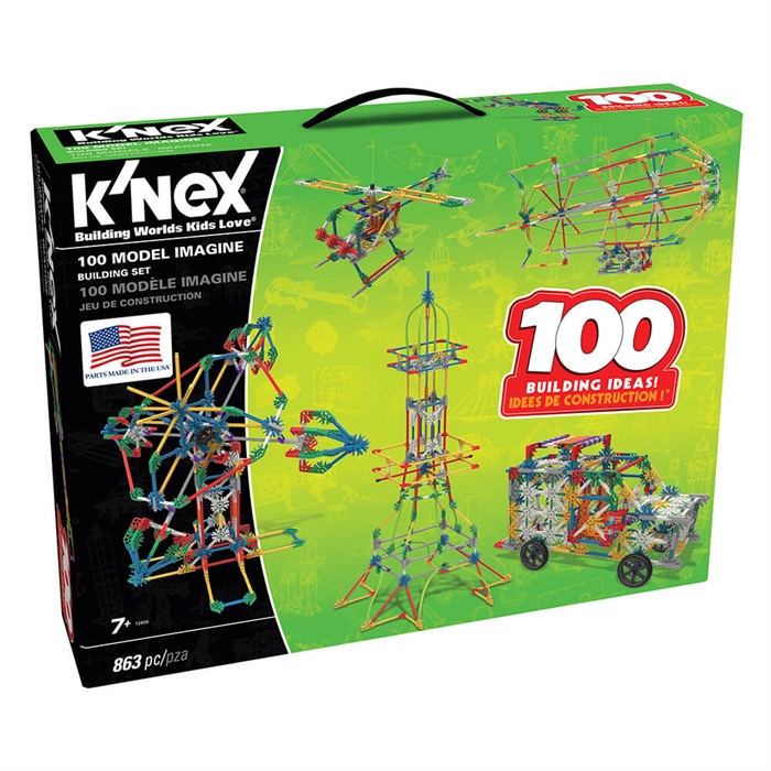 K'Nex 863 Parçalı 100 Farklı Model Tasarım Seti
