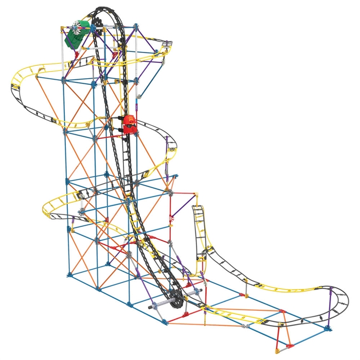K'Nex Hornet Swarm Roller Coaster Set (Motorlu) Hız Treni