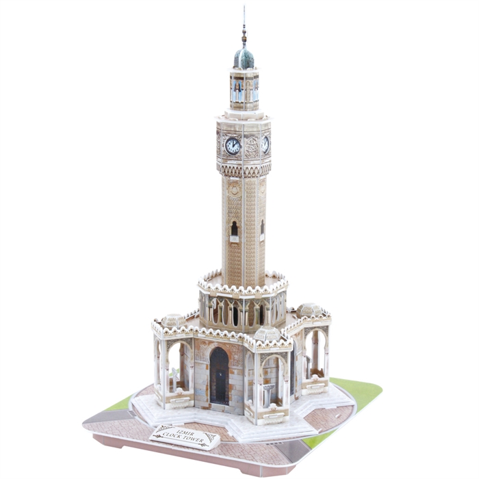 Cubic Fun 3D 61 Parça Puzzle İzmir Saat Kulesi