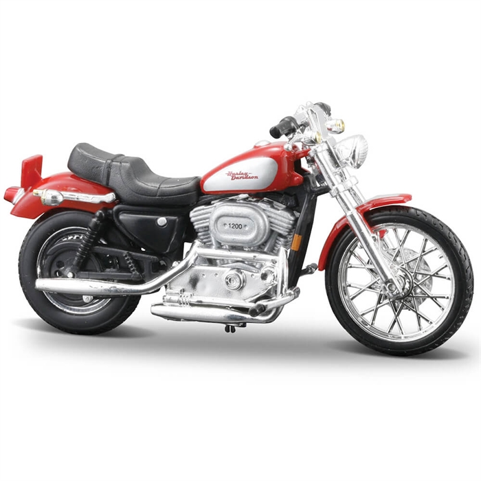 Maisto Harley Davidson 2002 XL Sportster 1200C 1:24 Model Motorsiklet