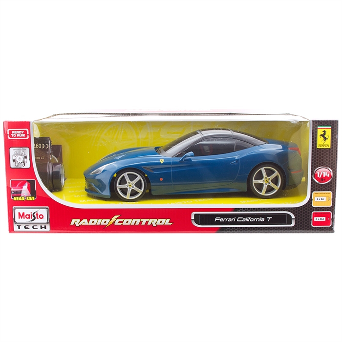 Maisto Tech Ferrari California T Uzaktan Kumandalı Araba 1:14 Mavi