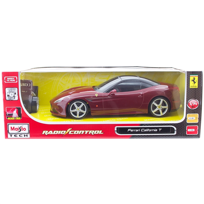 Maisto Tech Ferrari California T Uzaktan Kumandalı Araba 1:14 Bordo