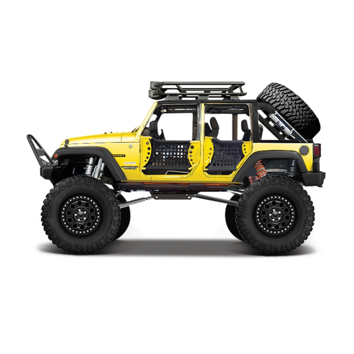 Maisto 2015 Jeep Wrangler Unlimited 1:24 Desing Model Araba Sarı