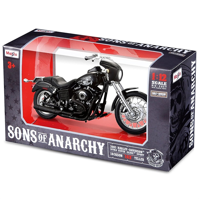 Maisto Harley Davidson Sons Of Anarchy Jax Teller Motorsiklet