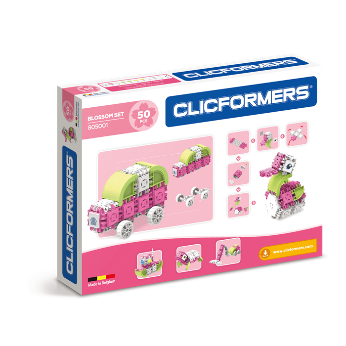Clicformers Blossom Set - 50 pcs