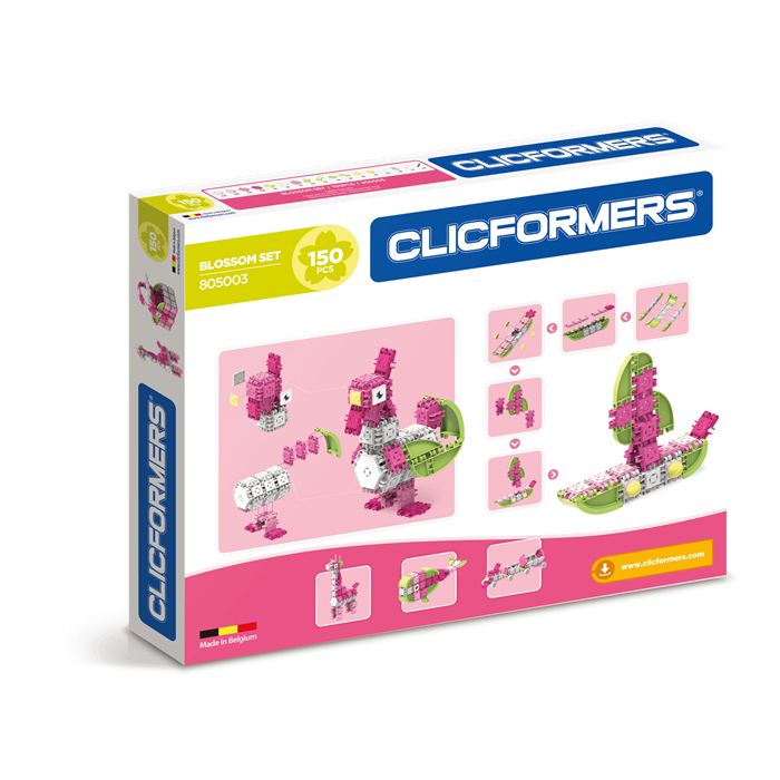 Clicformers Blossom Set - 150 pcs