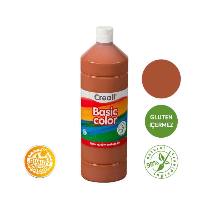 Creall Basic Color - Kahverengi 500ml