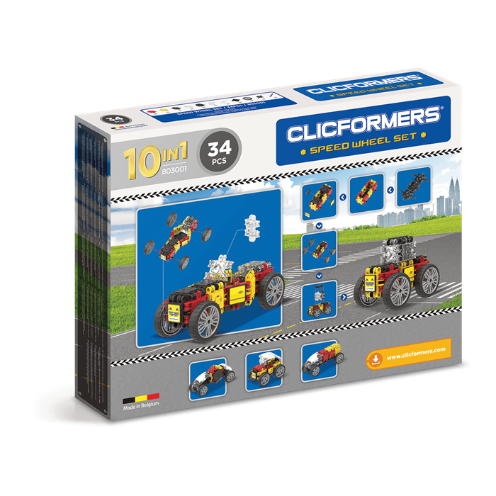 Clicformers Speed Wheel Set - 34 pcs