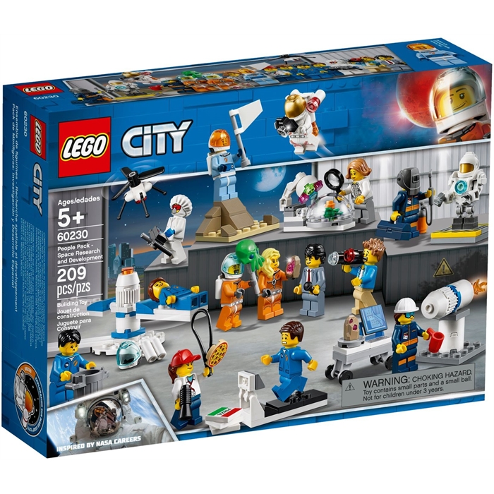 Lego 60230 City İnsan Paketi - Uzay Araştırma ve Geliştirme