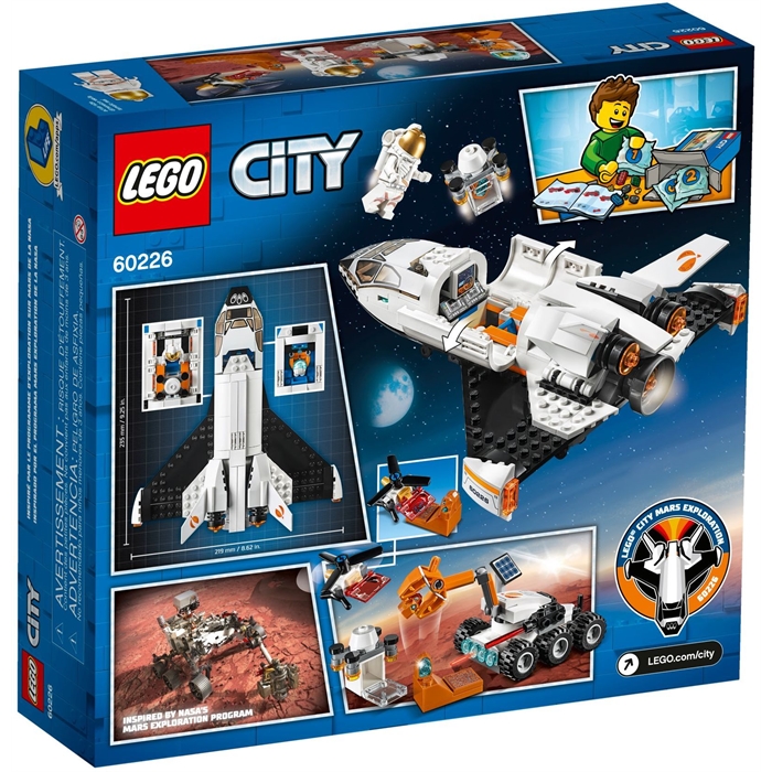Lego 60226 City Mars Araştırma Mekiği