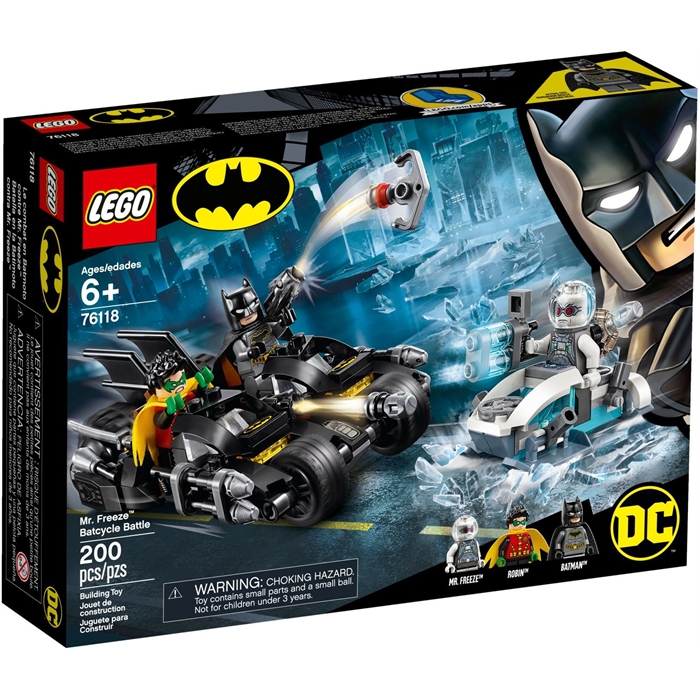 Lego 76118 Super Heroes Mr. Freeze Batcycle Savaşı