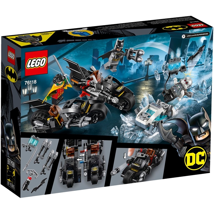 Lego 76118 Super Heroes Mr. Freeze Batcycle Savaşı