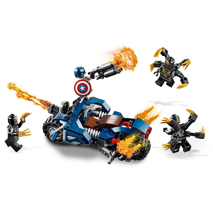 Lego 76123 Super Heroes Captain America: Outrider Saldırısı