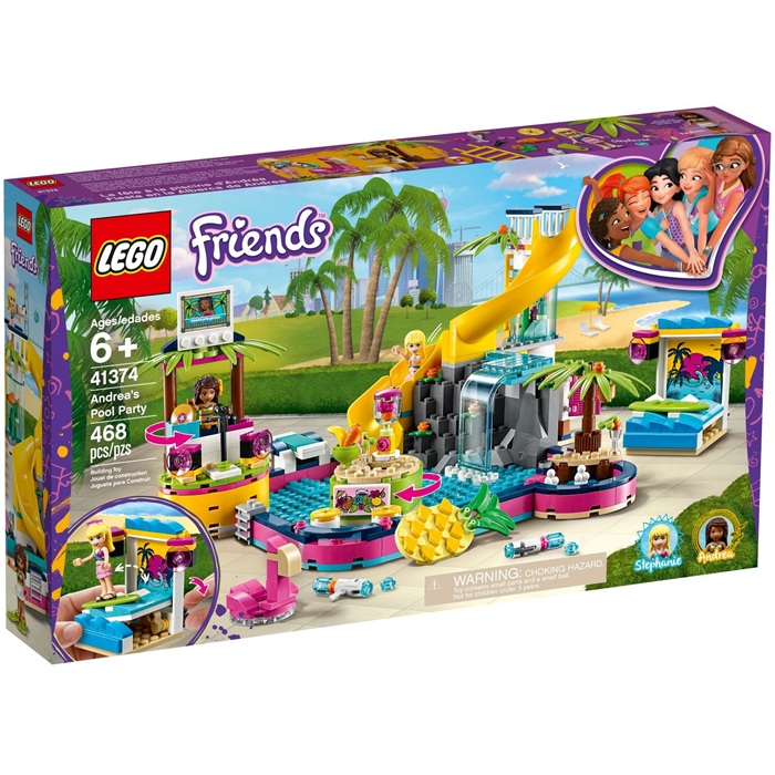 Lego 41374 Friends Andrea'nın Havuz Partisi