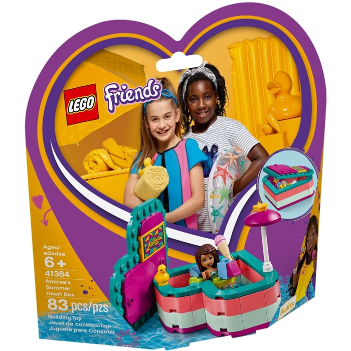 Lego 41384 Friends Andrea'nın Yaz Kalp Kutusu