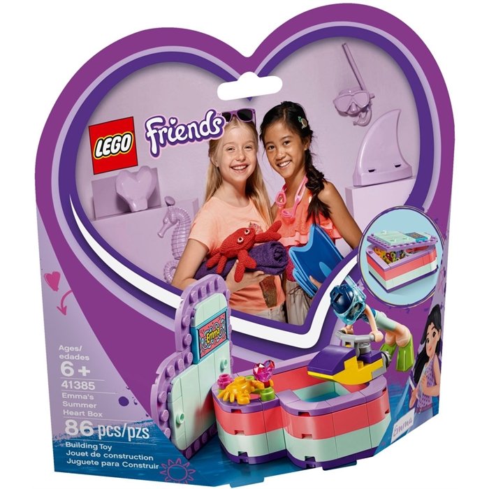 Lego 41385 Friends Emma'nın Yaz Kalp Kutusu